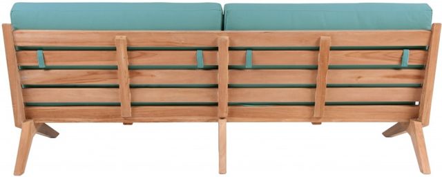 Meridian Furniture Tahiti Sea Blue Fabric Outdoor Sofa-3