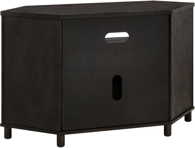 Martin Svensson Seagrass & Wood Smoked Corner TV Stand-2