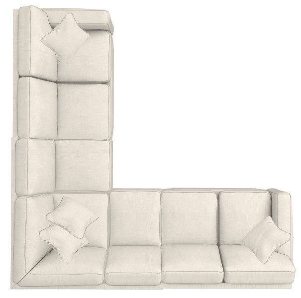 La-Z-Boy® Meyer 5-Piece Ivory Sectional-3