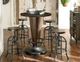 Hammary® Hidden Treasures Brown Adjustable Stool-1