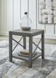 Signature Design by Ashley® Freedan 2-Piece Grayish Brown End Table Set-2