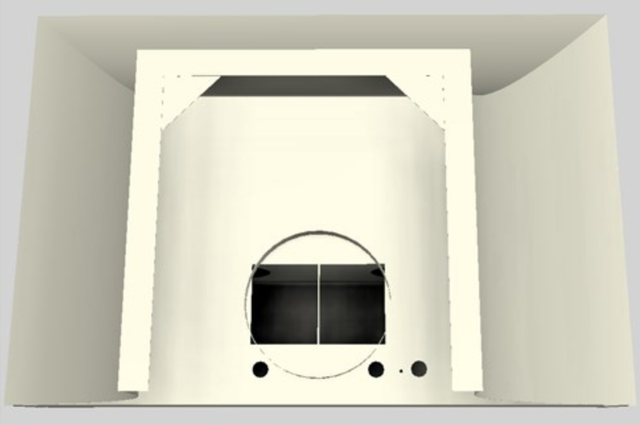 Vent-A-Hood® Designer Series 36" Biscuit Wall Mounted Range Hood-3