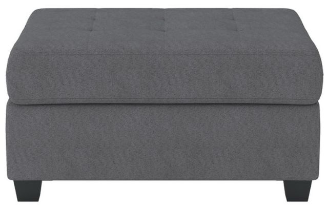 Mazin Furniture Maston Dark Gray Storage Ottoman-0