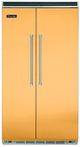 Viking® 5 Series 42" 25.3 Cu. Ft. Daffodil Built-In Side-by-Side Refrigerator-0