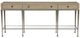 Bernhardt Santa Barbara Sandstone/Vintage Nickel Console Table-0