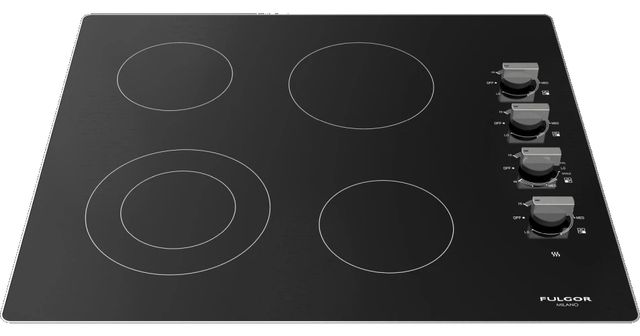 Fulgor Milano® 300 Series 24" Stainless Steel Electric Cooktop-2
