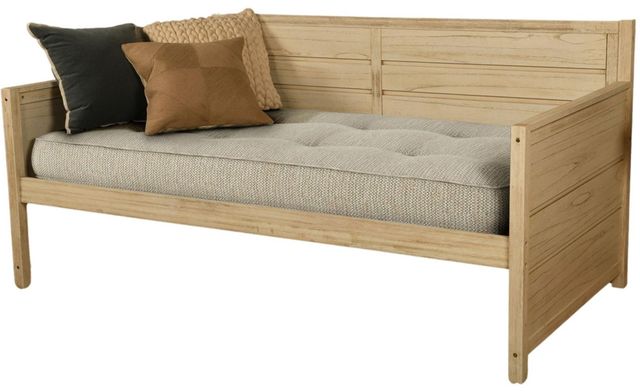 Kodiak Furniture Taxi Woodsmoke 8" Coil Hinged Innerspring Twin Mattress -1
