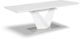 Mazin Furniture Manhattan White Lacquer Dining Table-1
