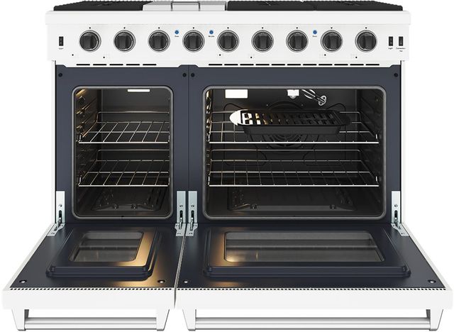Thor Kitchen L Series 48" Matte White Pro Style Gas Range-1