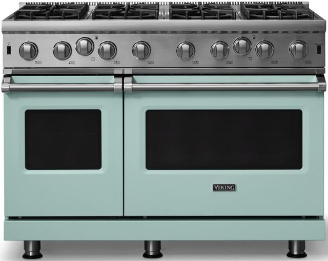 Viking® 5 Series 48” Splash Pro Style Natural Gas Range-0
