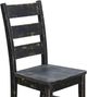 Sunny Designs™ Marina Black Sand Ladderback Chair with Turnbuckle-4