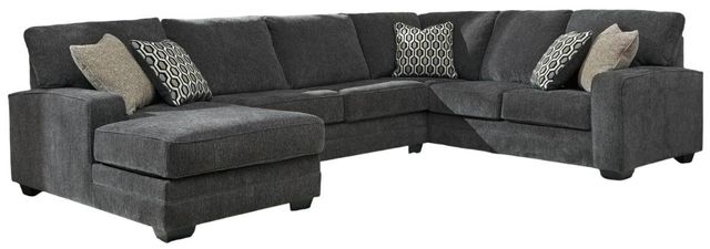 Benchcraft® Tracling 3-Piece Slate Left-Arm Facing Sectional and Chaise-0