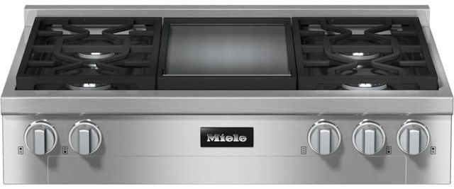 Miele 36" Liquid Propane Clean Touch Steel Rangetop-0
