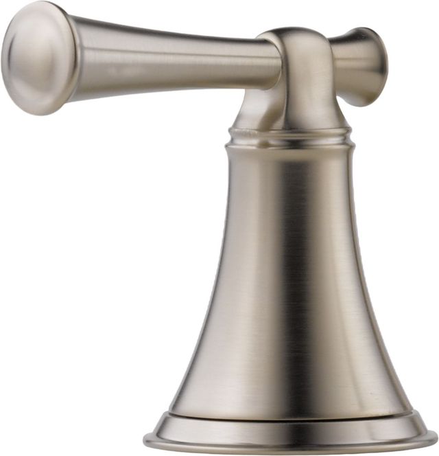Brizo Baliza® Brilliance® Brushed Nickel Roman Tub Lever Handle Kit-0
