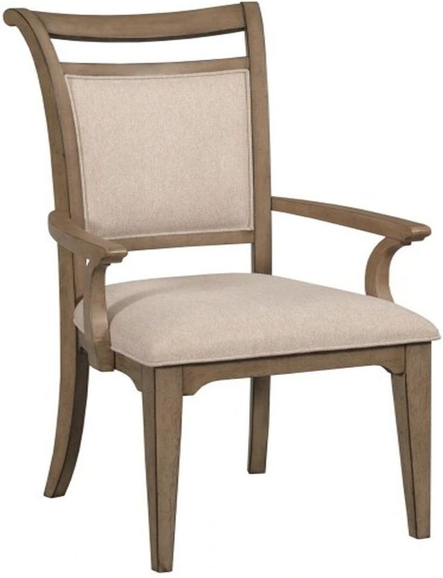 American Drew® Carmine Phifer Latte Upholstered Back Arm Chair-0