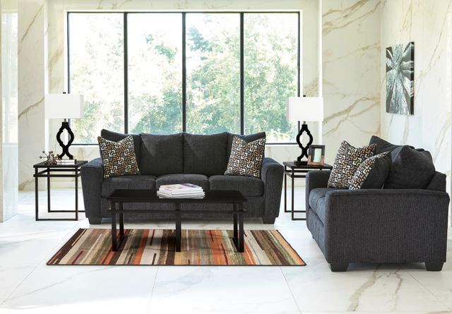 Benchcraft® Wixon Slate Loveseat-2