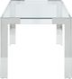 Meridian Furniture Casper Rich Chrome 60" Dining Table-2