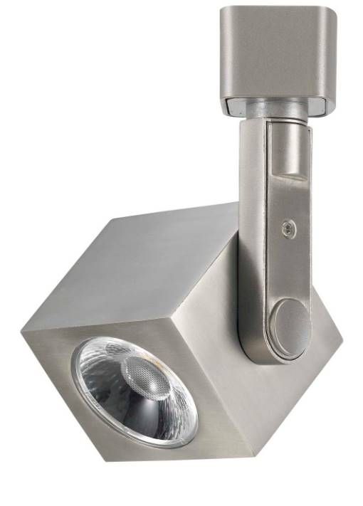 Cal® Lighting & Accessories Brushed Steel Track Light-0