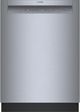Bosch® 100 Series 24" Stainless Steel Front Control Built In Dishwasher-0