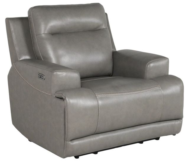Signature Design by Ashley® Goal Keeper Gray Power Recliner-0