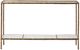 Signature Design by Ashley® Ryandale Glass Top Sofa Table with Antique Brass Base-1