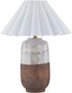 Forty West Sonoma Brown/White Table Lamp-0