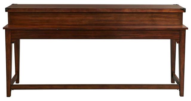 Liberty Furniture Aspen Skies Russet Brown Console Table-2