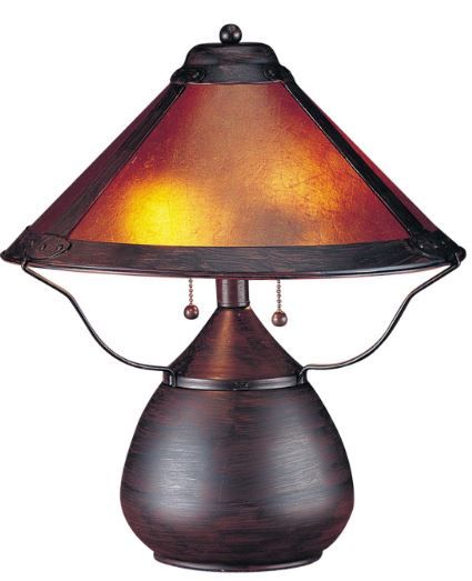 Cal® Lighting & Accessories Rust Table Lamp-0
