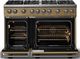 Viking® 5 Series 48" Golden Hour Pro Style Gas (LP) Range with Polished Chrome Trim-1