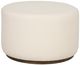 Flexsteel® Lyra Ivory Pouf Ottoman-0
