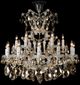 Michael Amini® La Scala Gold 19 Light Chandelier-0