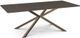 Amisco Customizable Asterisk 84" Rectangular Table with Metal Stand-0
