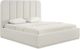TOV Furniture Parker Cream Chenille King Panel Bed-0