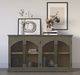 Jofran Inc. Archdale Gray 4-Door Accent Cabinet-1