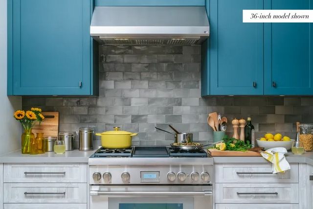 Thermador® Masterpiece® 48" Stainless Steel Under Cabinet Range Hood-8