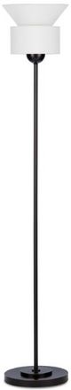 Currey & Company Bartram Bronze/Off-White Floor Lamp-1