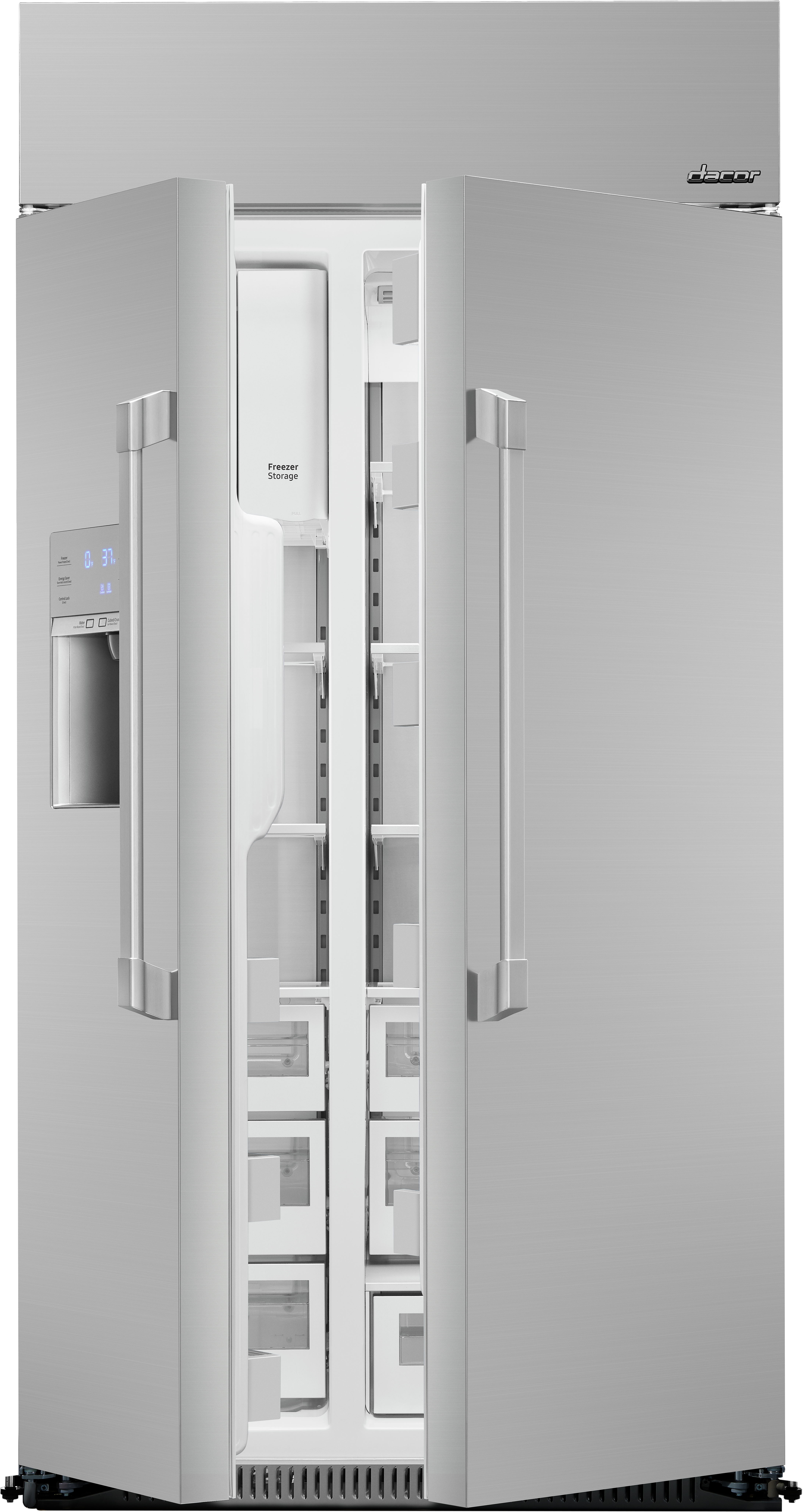 I・O DATAICD ad222XB Dacor® Professional 24.0 Cu. Ft. Stainless Steel Built In Side-by