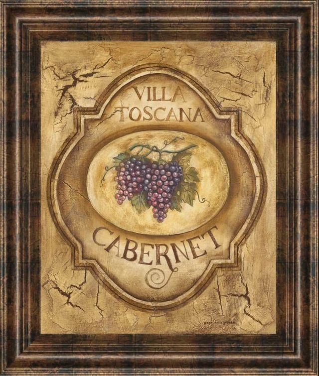 Classy Art Cabernet by Gregory Gorham Wall Art-0