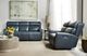 Hooker® Furniture MS Ruthe Salvo Denim Power Reclining Loveseat with Power Headrest-5