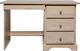 Mako Wood Furniture Youth Collection Pine Right-Arm Facing Desk with Pedestal-1