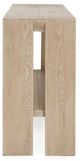 Classic Home Troy Aged Cream Console Table-3