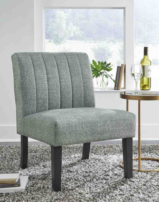Signature Design by Ashley® Hughleigh Gray Accent Chair-4