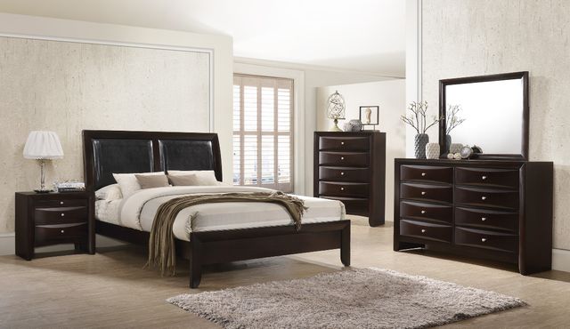 Crown Mark Emily Dark Cherry Dresser-1