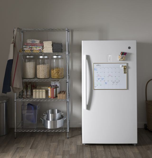 GE® 17.3 Cu. Ft. White Upright Freezer-7