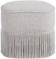 Bernards Tapestry Honey Almond Symphony Ottoman-2
