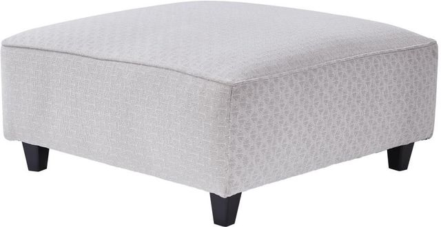 Fusion Furniture Wowza Cocoa Miles Collide Ivory Cocktail Ottoman-0