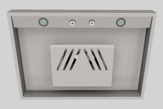 Vent-A-Hood® 30" Stainless Steel Contemporary Wall Mounted Range Hood-3