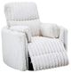 Furniture of America® Belper White Power Glider Recliner with Swivel-0