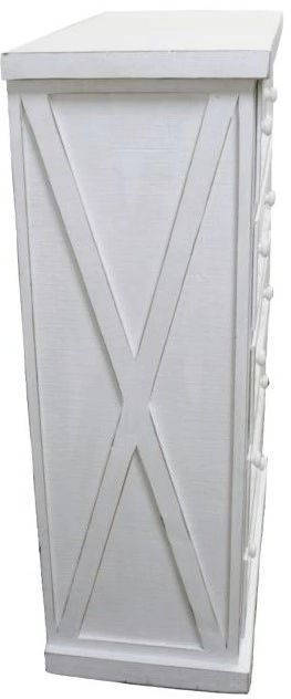 Million Dollar Rustic High Cotton White Dresser-1