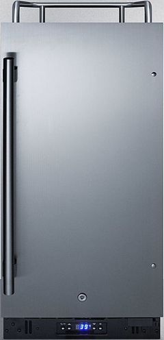 Summit® 2.9 Cu. Ft. Stainless Steel Beer Cooler/Kegerator